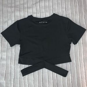 NVGTN Black Crossbody Tee